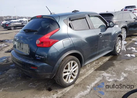 2013 Nissan Juke Sv из США, поврежденный, VIN JN8AF5MV0DT225839